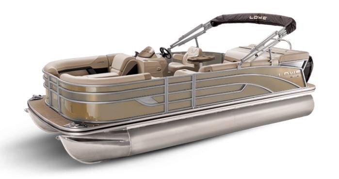 Lowe Boats SS 210 Caribou Metallic Exterior Tan Upholstery with Mono Chrome Accents