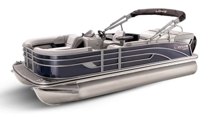 Lowe Boats SS 210 Indigo Blue Metallic Exterior Grey Upholstery with Mono Chrome Accents