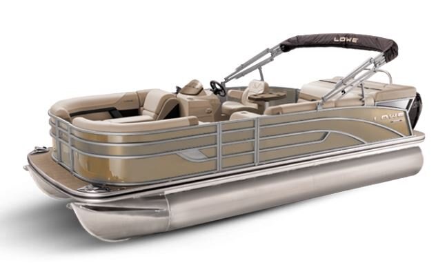 Lowe Boats SS 190 Caribou Metallic Exterior Tan Upholstery with Mono Chrome Accents