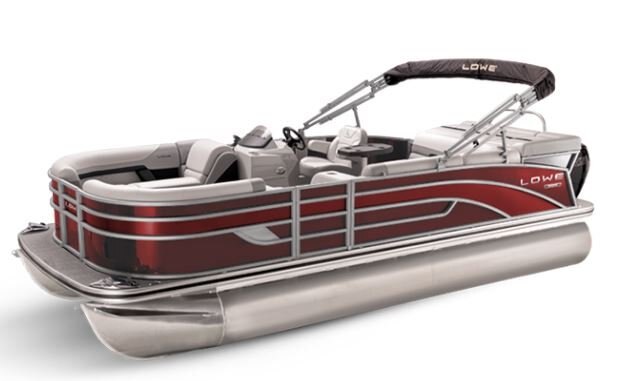 Lowe Boats SS 190 Wineberry Metallic Exterior Grey Upholstery with Mono Chrome Accents
