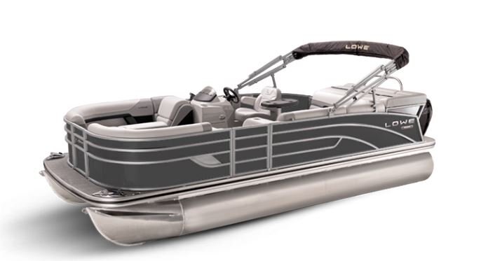 Lowe Boats SS 170 Charcoal Metallic Exterior Grey Upholstery with Mono Chrome Accents