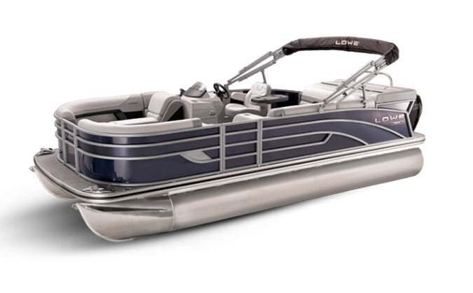 Lowe Boats SS 170 Indigo Blue Metallic Exterior Grey Upholstery with Mono Chrome Accents