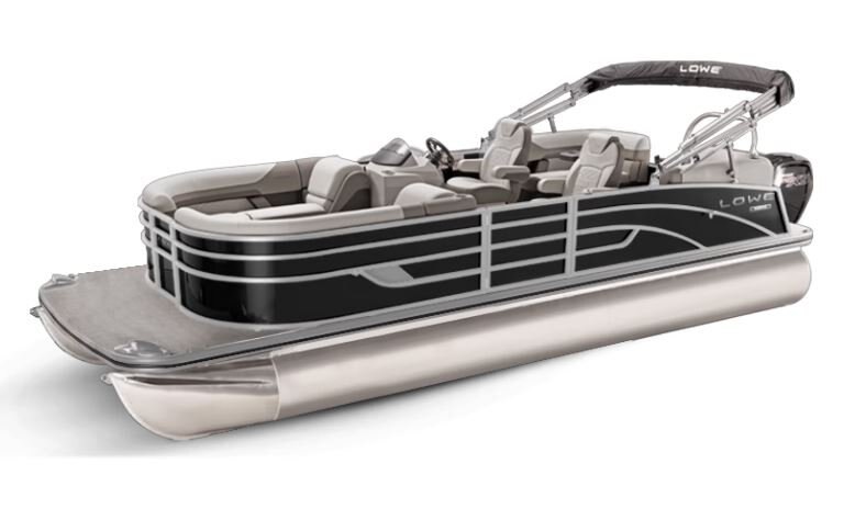 Lowe Boats SS 270 EWT Black Metallic Exterior - Grey Upholstery with Mono Chrome Accents