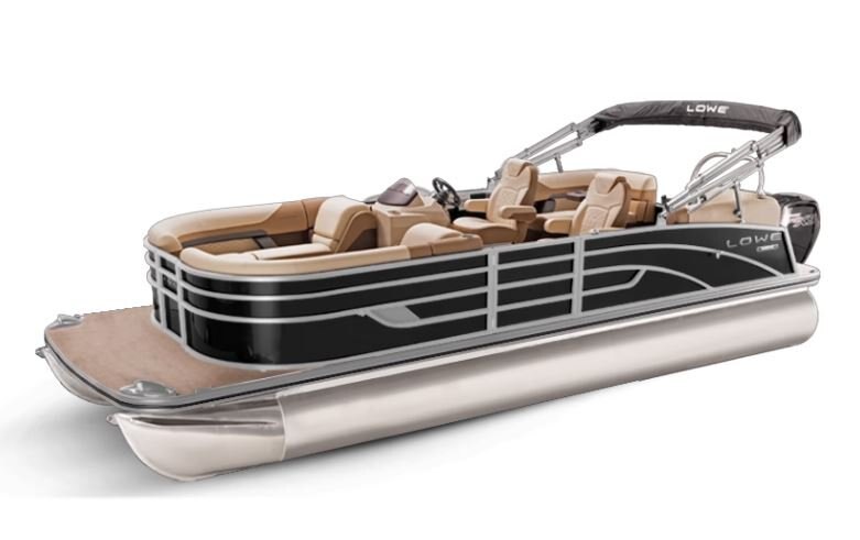Lowe Boats SS 270 EWT Black Metallic Exterior - Tan Upholstery with Mono Chrome Accents