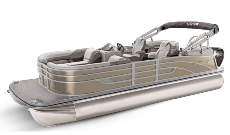 Lowe Boats SS 270 EWT Caribou Metallic Exterior - Grey Upholstery with Mono Chrome Accents