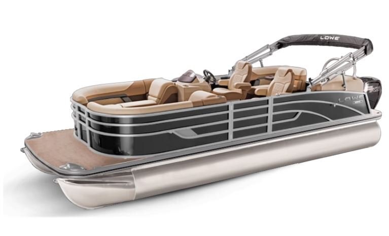 Lowe Boats SS 270 EWT Charcoal Metallic Exterior - Tan Upholstery with Mono Chrome Accents