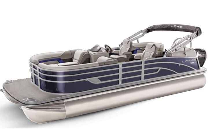 Lowe Boats SS 270 EWT Indigo Metallic Exterior - Grey Upholstery with Blue Accents