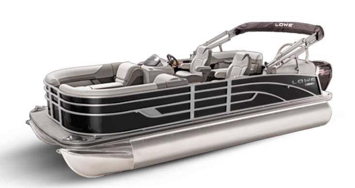 Lowe Boats SS 250 WT Black Metallic Exterior - Grey Upholstery with Mono Chrome Accents