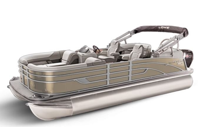 Lowe Boats SS 250 WT Caribou Metallic Exterior - Grey Upholstery with Mono Chrome Accents