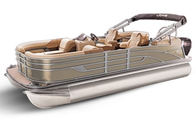 Lowe Boats SS 250 WT Caribou Metallic Exterior - Tan Upholstery with Mono Chrome Accents