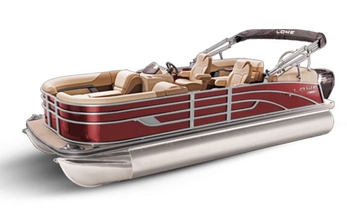 Lowe Boats SS 250 WT Wineberry Metallic Exterior - Tan Upholstery with Mono Chrome Accents