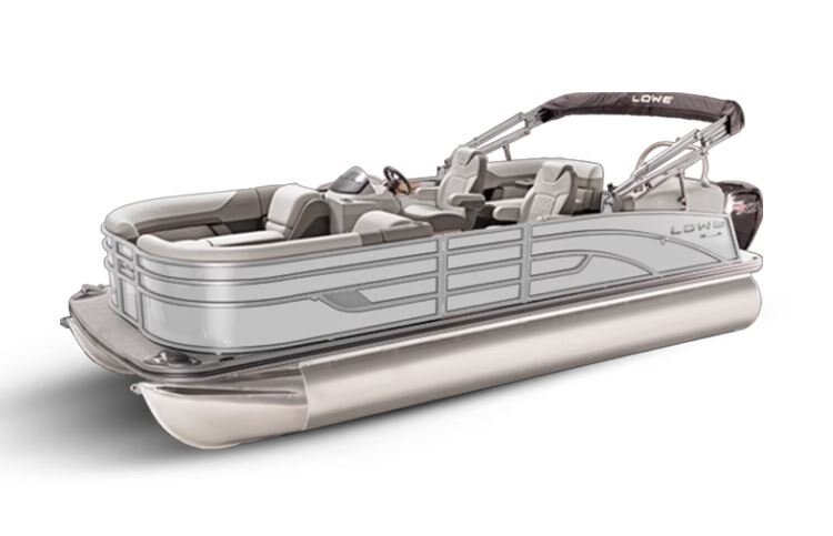 Lowe Boats SS 250 WT White Metallic Exterior - Grey Upholstery with Mono Chrome Accents