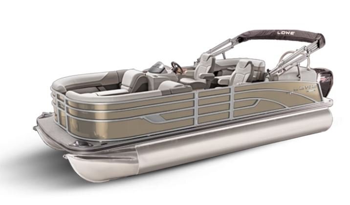 Lowe Boats SS 230 WT Caribou Metallic Exterior - Grey Upholstery with Mono Chrome Accents