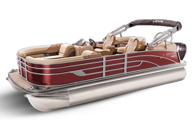 Lowe Boats SS 230 WT Wineberry Metallic Exterior - Tan Upholstery with Mono Chrome Accents