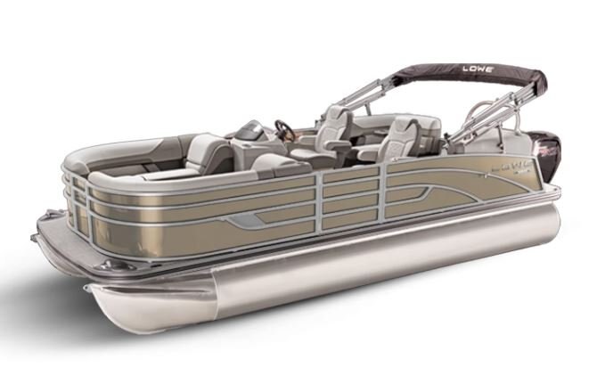 Lowe Boats SS 210 WT Caribou Metallic Exterior - Grey Upholstery with Mono Chrome Accents