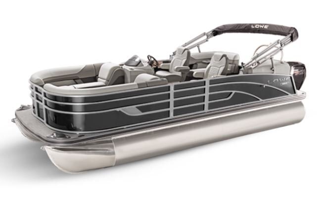 Lowe Boats SS 210 WT Indigo Metallic Exterior Tan Upholstery with Mono Chrome Accents