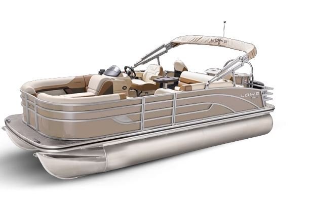 Lowe Boats SF232 Caribou Metallic Exterior Tan Upholstery with Mono Chrome Accents