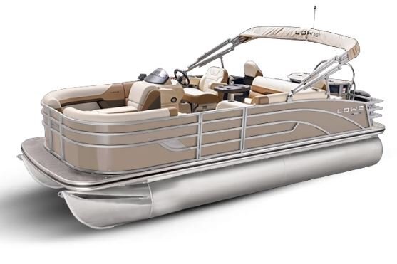 Lowe Boats SF 212 Caribou Metallic Exterior - Tan Upholstery with Mono Chrome Accents