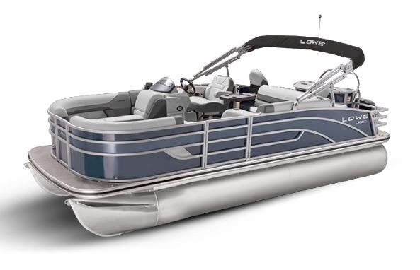 Lowe Boats SF 212 Indigo Blue Metallic Exterior Grey Upholstery with Mono Chrome Accents