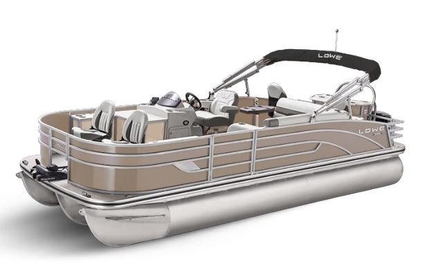 Lowe Boats SF 234 Caribou Metallic Exterior - Grey Upholstery with Mono Chrome Accents