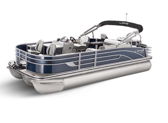 Lowe Boats SF 234 Indigo Blue Metallic Exterior Grey Upholstery with Mono Chrome Accents