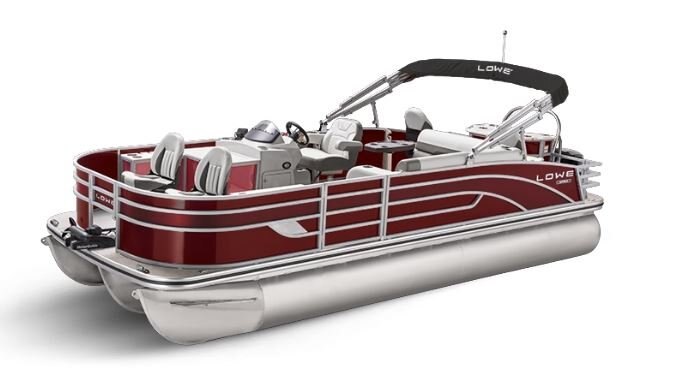 Lowe Boats SF 234 Wineberry Metallic Exterior - Grey Upholstery with Mono Chrome Accents
