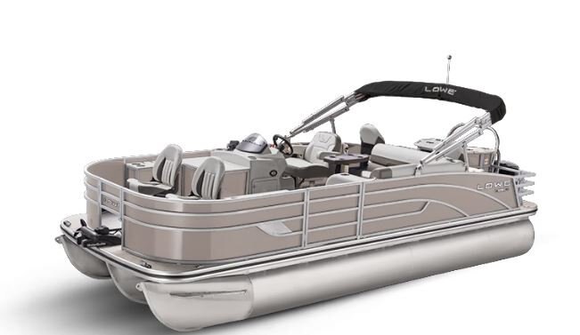Lowe Boats SF 214 Caribou Metallic Exterior Grey Upholstery with Mono Chrome Accents