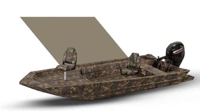Lowe Boats ROUGHNECK 1760 Camouflage Mossy Oak Break Up