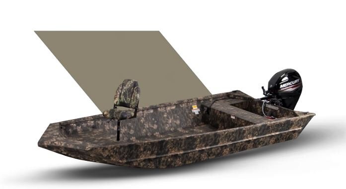 Lowe Boats ROUGHNECK 1660 Camouflage - Mossy Oak Break-Up