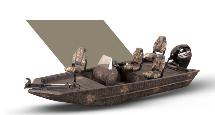 Lowe Boats ROUGHNECK 1660 SC Camouflage - Mossy Oak Break-Up