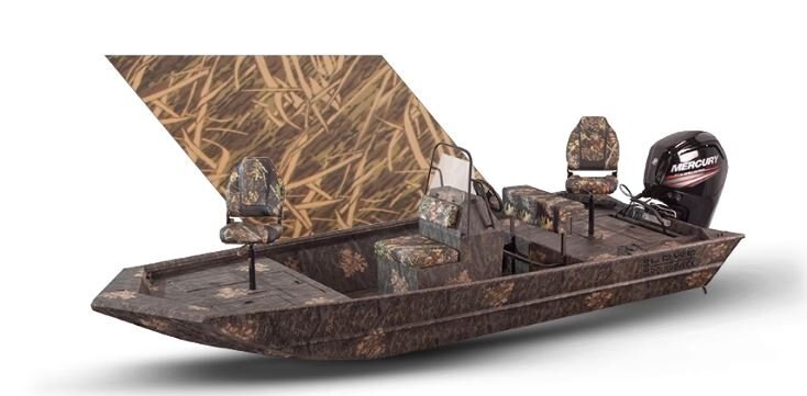 Lowe Boats ROUGHNECK 1860 CC Camouflage - Mossy Oak Shadow Grass