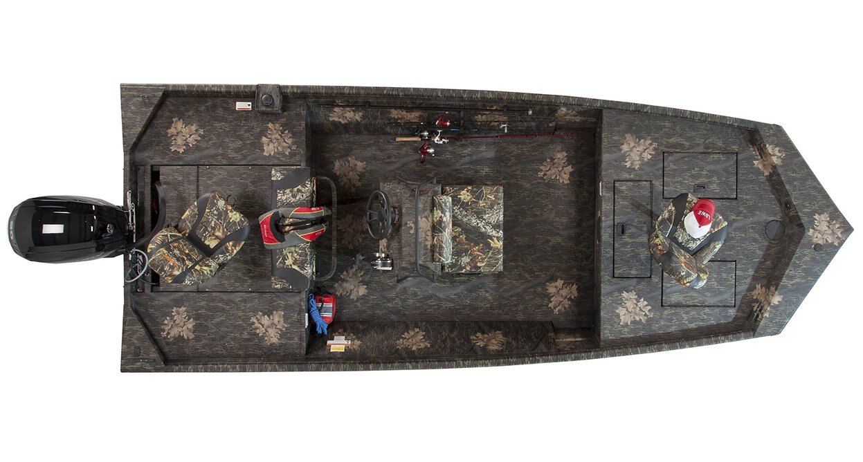 Lowe Boats ROUGHNECK 1860 CC Camouflage Mossy Oak Shadow Grass