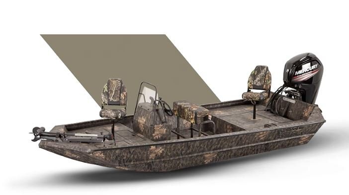 Lowe Boats ROUGHNECK 1760 PATHFINDER Camouflage Mossy Oak Break Up
