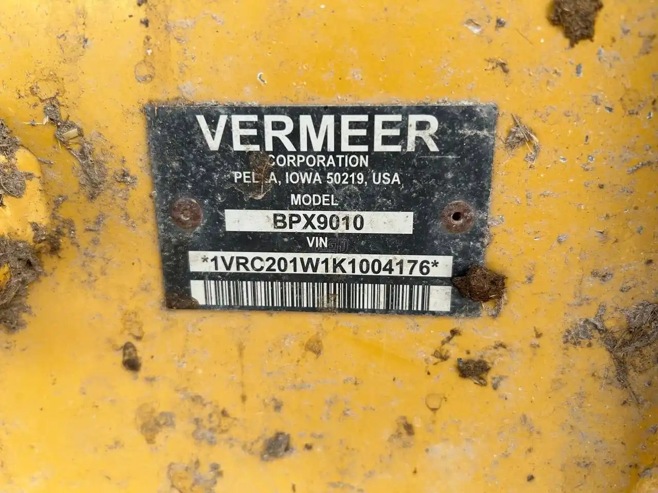 2018 Vermeer BPX9010
