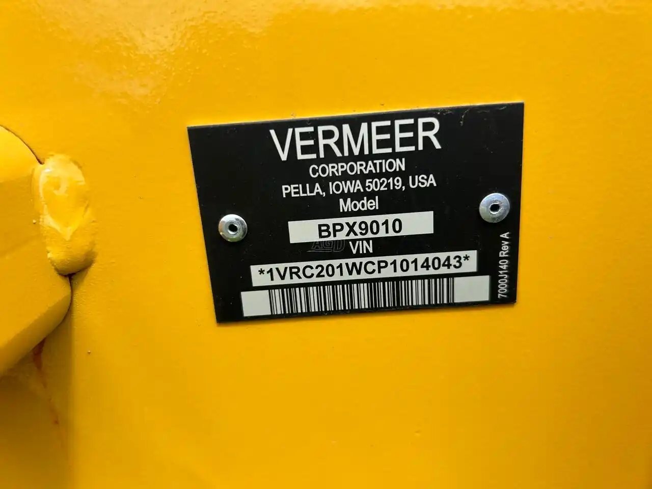 Vermeer BPX9010