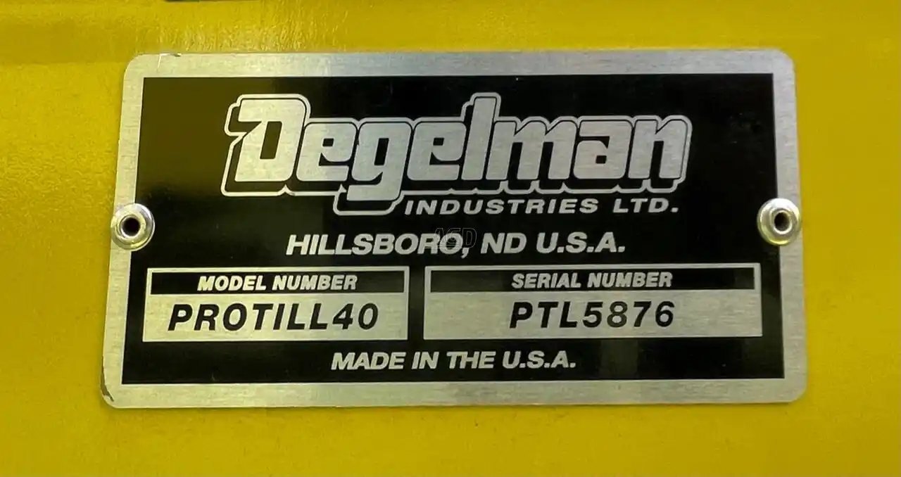 2023 Degelman PRO TILL 40