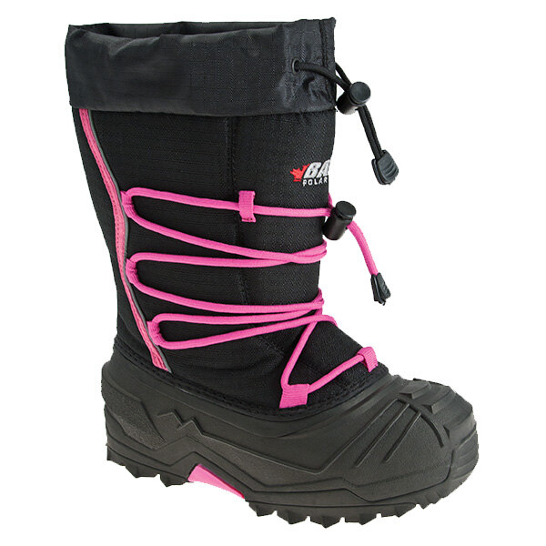 BAFFIN YOUNG SNOGOOSE BOOTS Youth 13 Black/Pink Youth