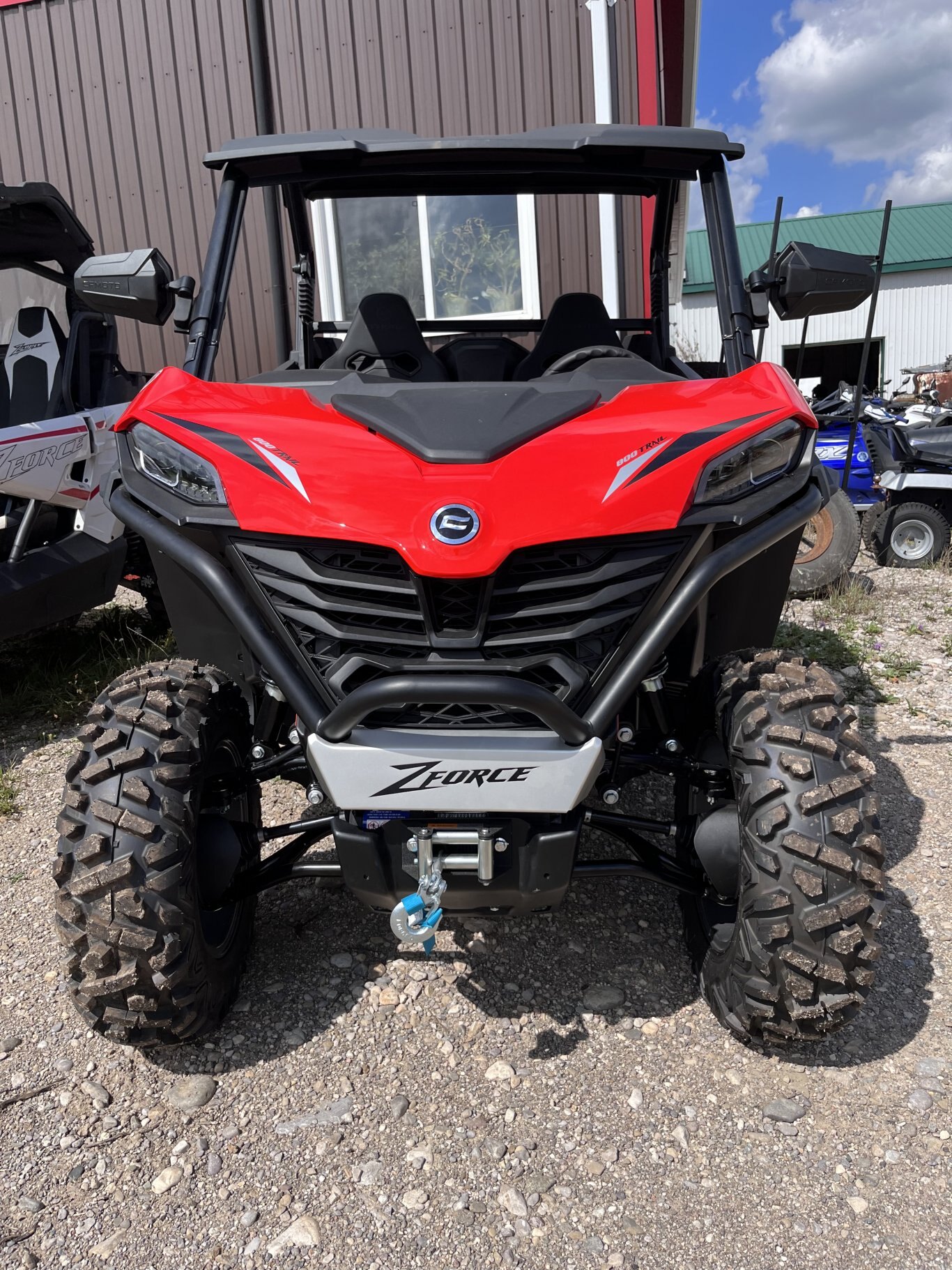 2024 CFMOTO ZFORCE 800 TRAIL G2 RED