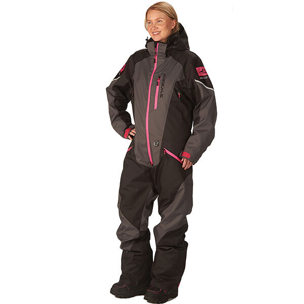 SWEEP WOMEN'S ASTRAL INSULATED MONOSUIT Large Black/Grey Women's