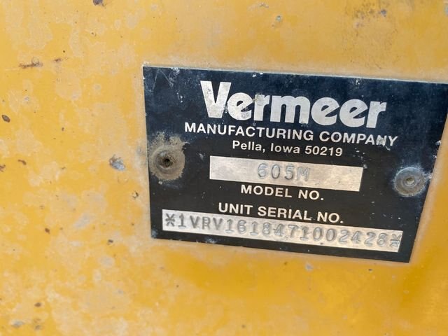 2007 Vermeer 605M