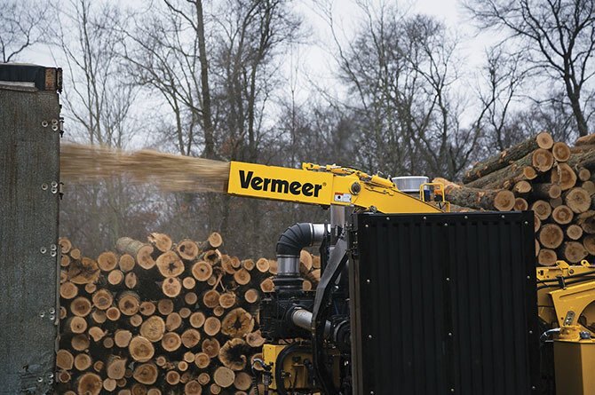 Vermeer WC2500XL WHOLE TREE CHIPPER
