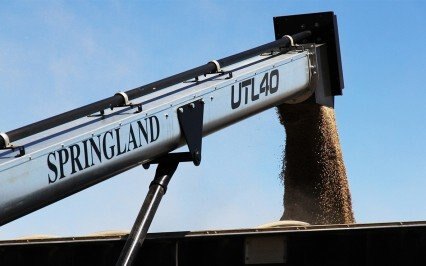 Demo Springland UTL45 Discharge Extension U Trough Truck Load Auger