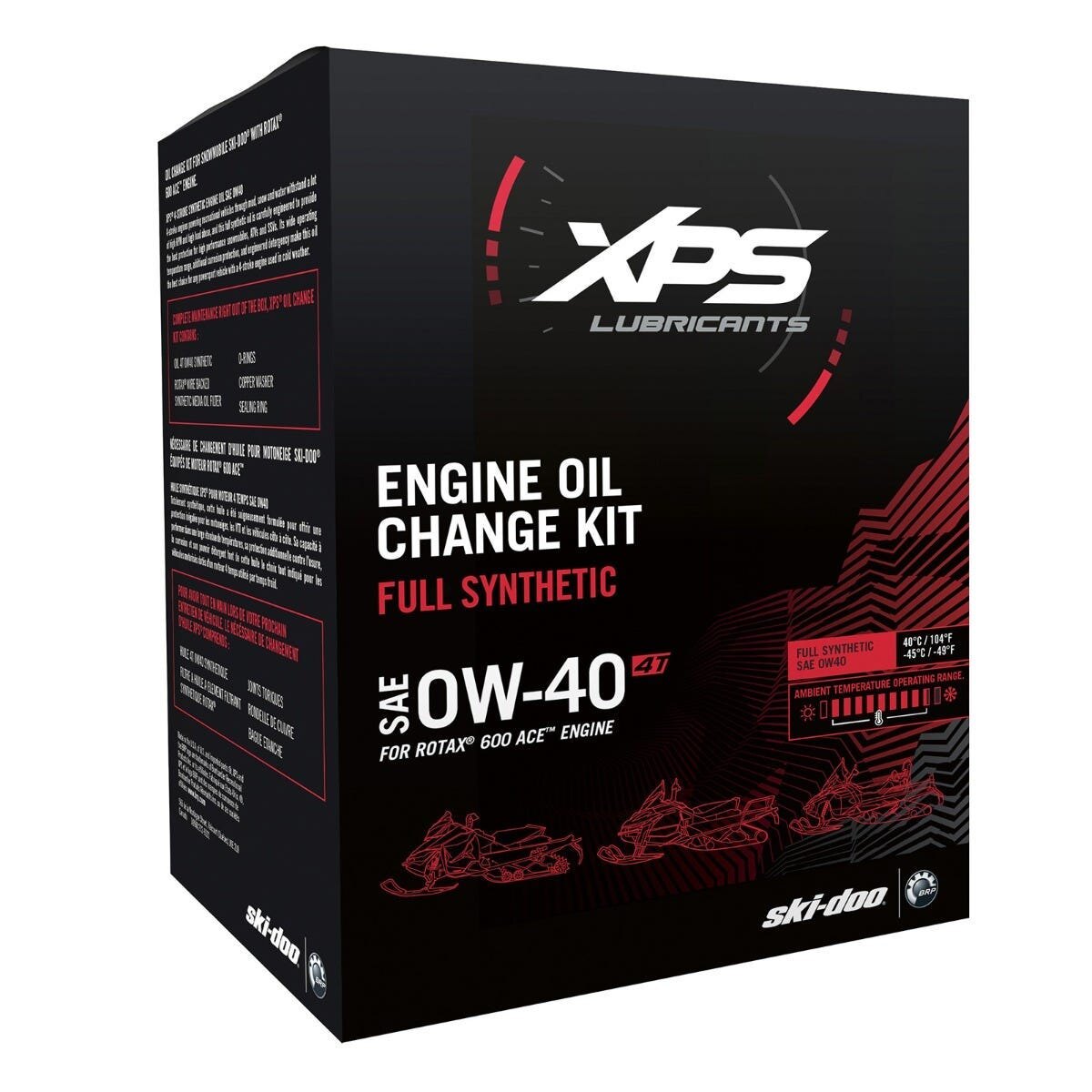 4T 0W 40 Synthetic Oil Change Kit for Rotax 1200 4 TEC engine