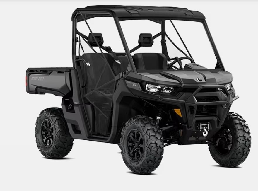 2024 Can-Am DEFENDER XT 65 hp (59 lb-ft torque) Rotax HD9 V-twin engine Stone Gray