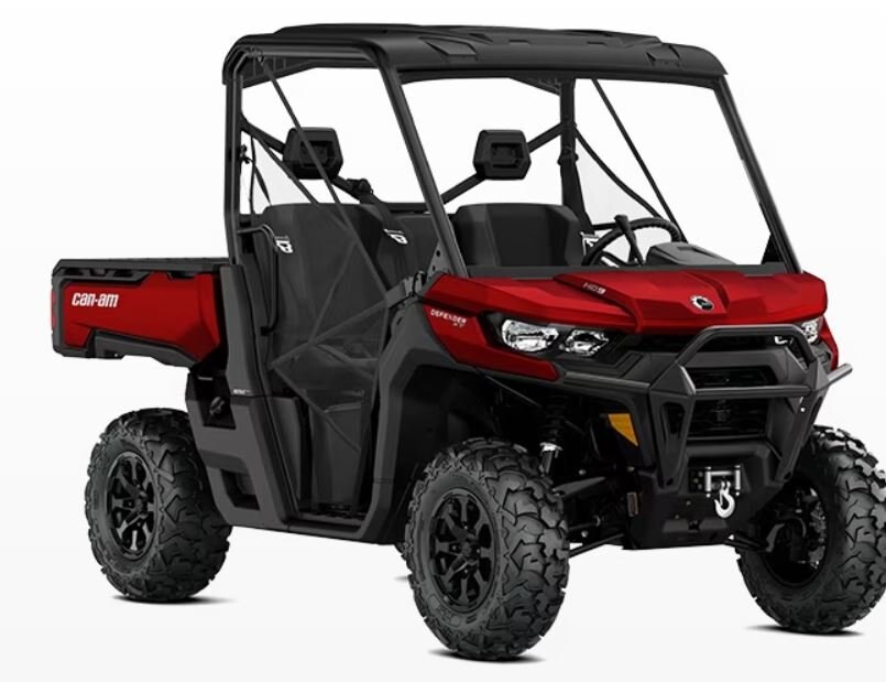 2024 Can-Am DEFENDER XT 52 hp (42 lb-ft torque) Rotax HD7 single cylinder engine Fiery Red