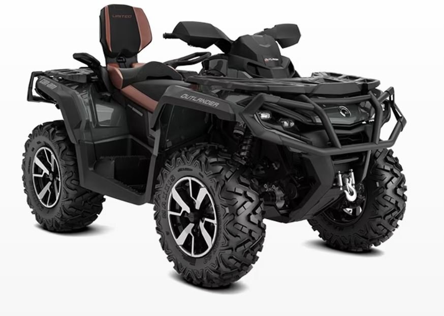2024 Can-Am OUTLANDER MAX LIMITED 91 hp Rotax 1000R V-twin engine, Intelligent Throttle Control (iTC™?) with riding modes