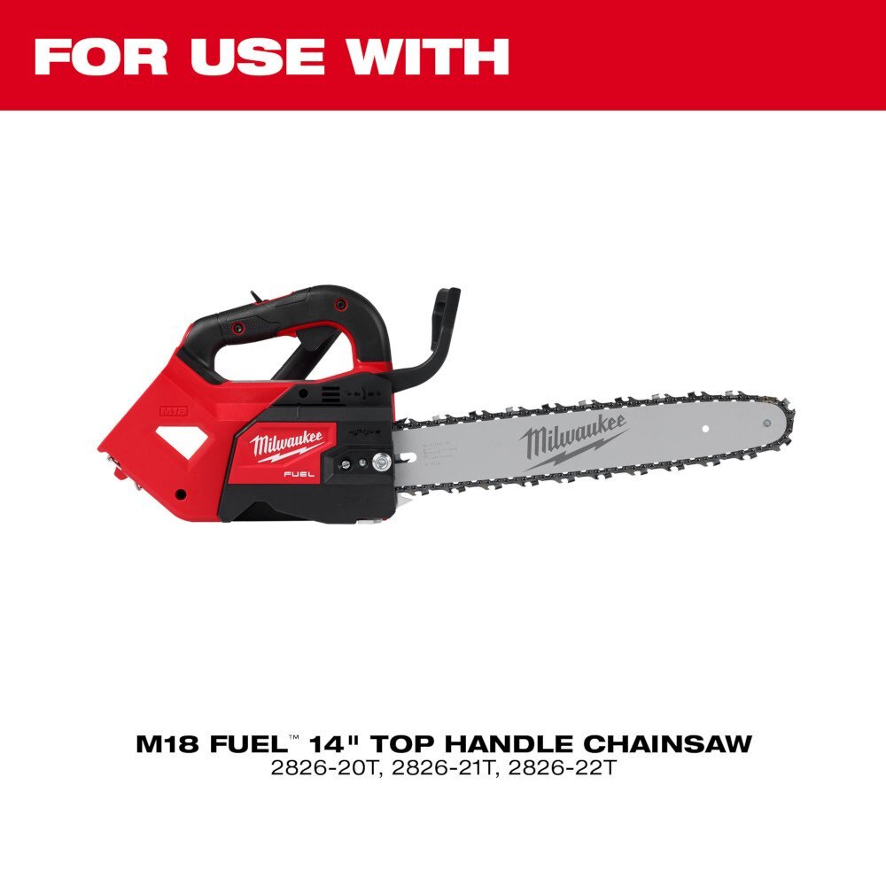 14" Top Handle Chainsaw Guide Bar