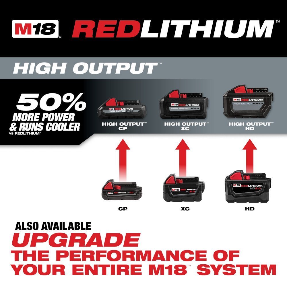 M18™ REDLITHIUM™ XC 4.0Ah Extended Capacity Battery Pack