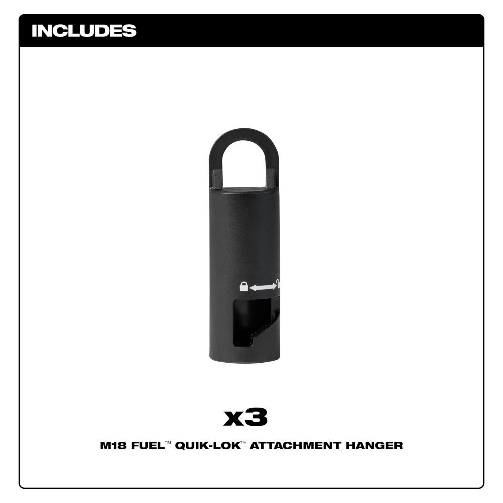 M18 FUEL™ QUIK LOK™ Attachment Hanger 3pk