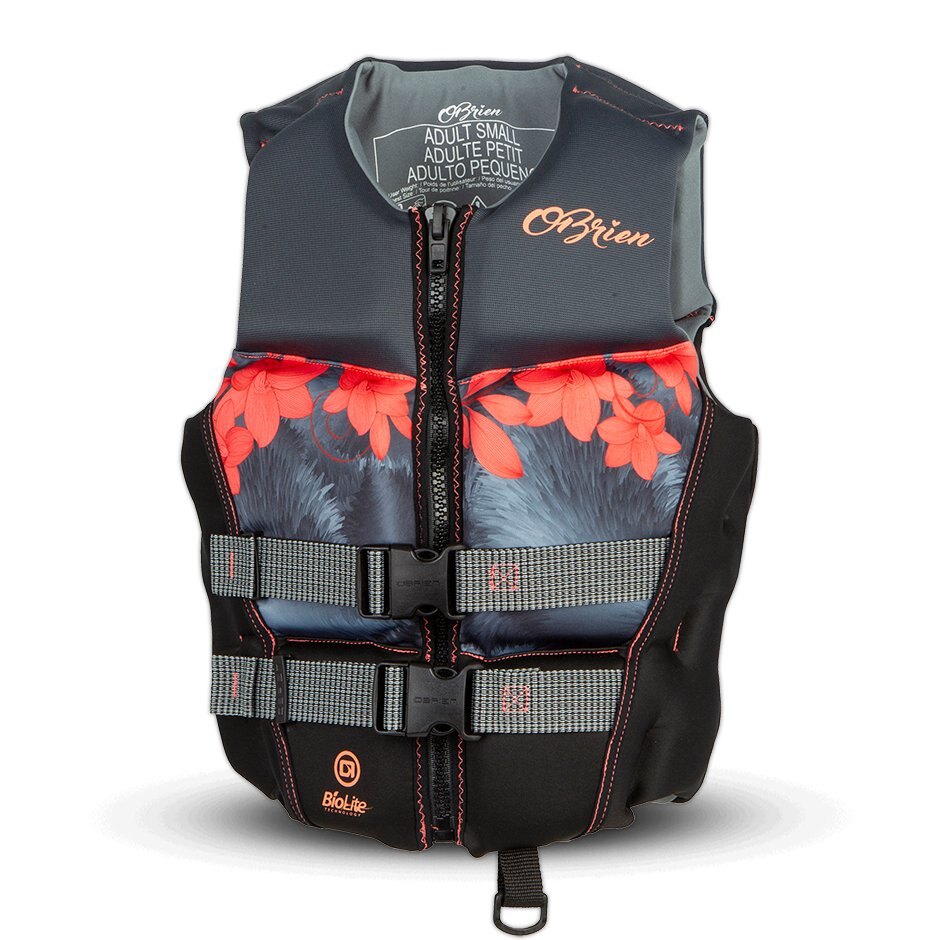 O’BRIEN Women's Flex V Back Life Jacket Coral